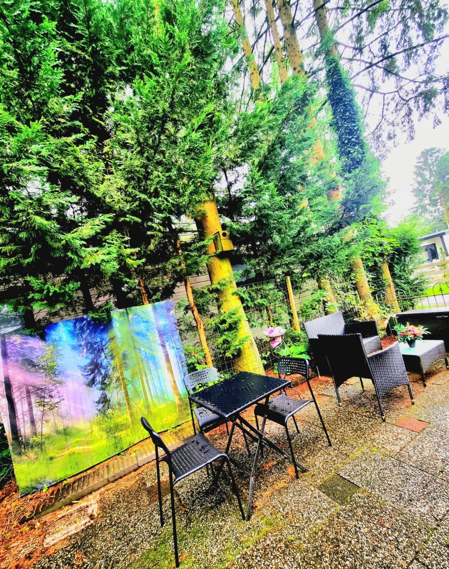 Chalet Op Een Rustig Park In De Natuur Putten Exterior photo